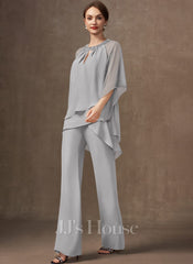 JJ's House Miriam Sequins Chiffon Pantsuit