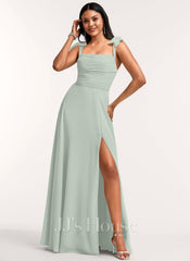 JJ's House Calara A-line Cowl Chiffon Dress