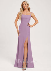 JJ's House Domenika Trumpet/Mermaid Square Chiffon Dress