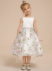 JJ's House Kimaya A-line Bow Satin Dress