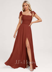 JJ's House Calara A-line Cowl Chiffon Dress