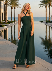JJ's House Noria V-Neck Spaghetti Straps Appliques Lace Chiffon Dress