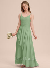 JJ's House Ines Junior A-line Satin Dress