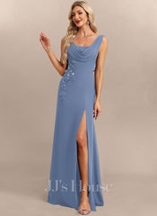 JJ's House Cytherea Sheath/Column Sequins Chiffon Dress