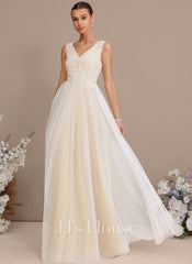 JJ's House Sheily A-line Sequins Tulle Dress