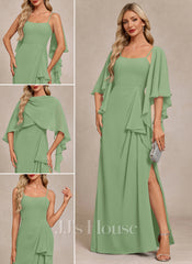 JJ's House Solene Floral Print Printed Fabric Maxi Dress