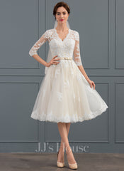 JJ's House Nicole A-line Lace Dress