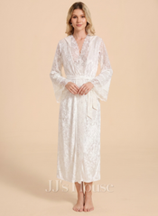 Velvet Lace Lace Robes