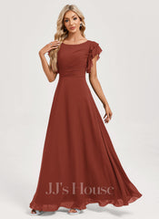 JJ's House Arla A-line Chiffon Dress
