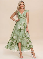 JJ's House Solene Floral Print Printed Fabric Maxi Dress