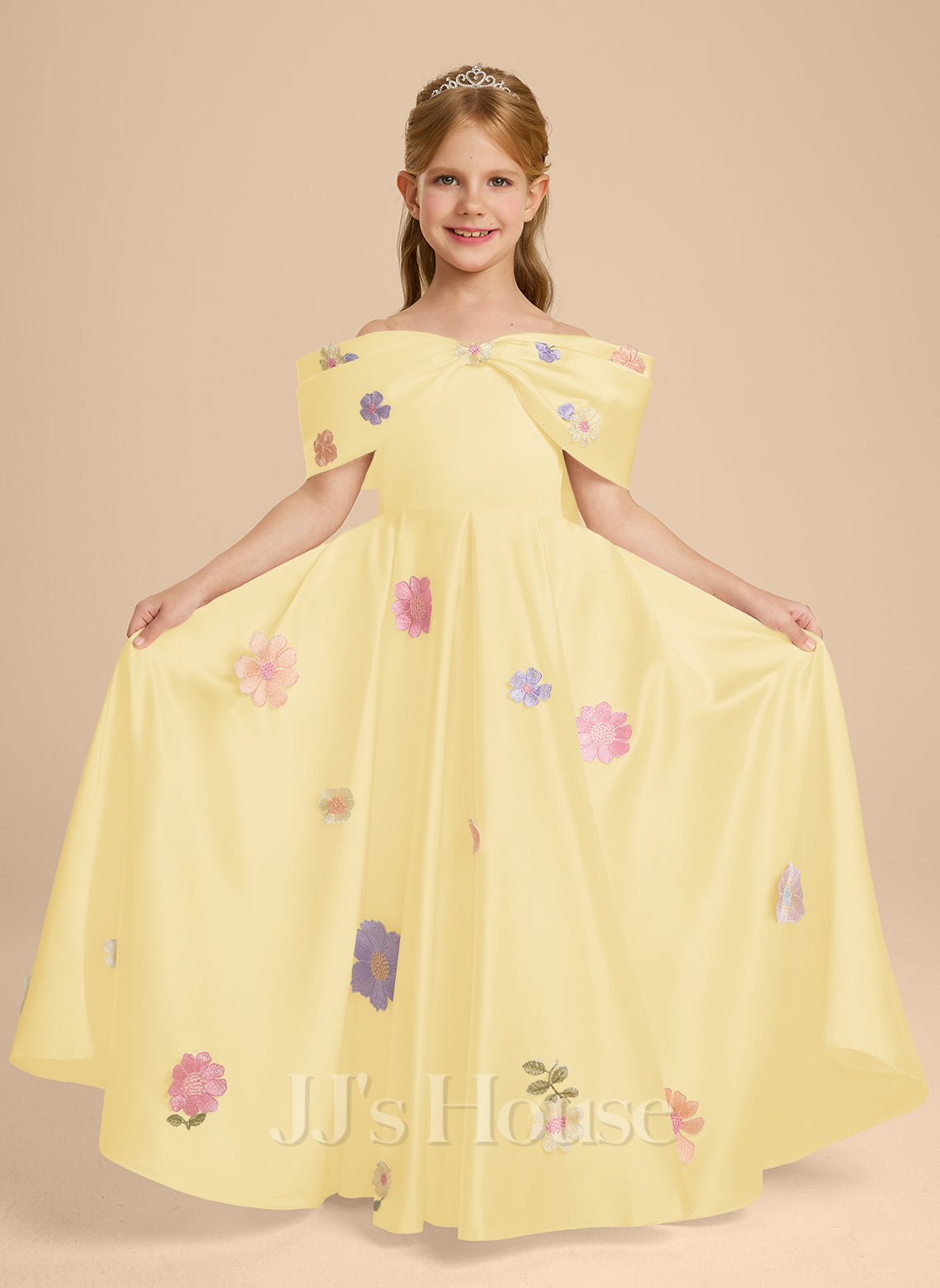 JJ's House Fae Ball-Gown/Princess Bow Lace Dress