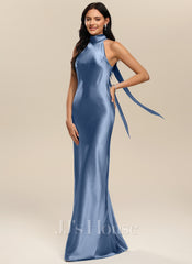 JJ's House Adore Sheath/Column Stretch Satin Dress