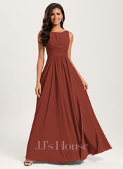 JJ's House Mateea A-line Ruffle Chiffon Dress