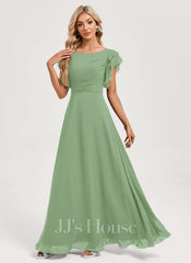 JJ's House Arla A-line Chiffon Dress