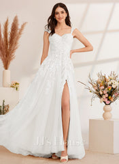 JJ's House Morwenna A-line Sweetheart Sequins Convertible Lace Dress