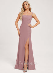 JJ's House Domenika Trumpet/Mermaid Square Chiffon Dress