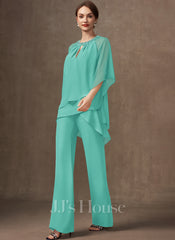 JJ's House Miriam Sequins Chiffon Pantsuit
