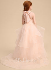 JJ's House Josiane Ball-Gown/Princess Bow Tulle Dress