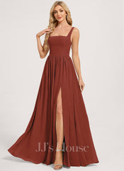 JJ's House Kristy A-line Square Chiffon Dress