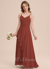 JJ's House Ines Junior A-line Satin Dress