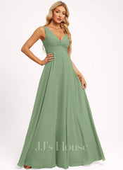 JJ's House Gaila A-line Ruched Matte Satin Dress