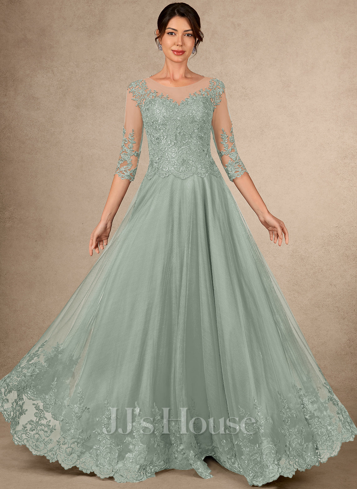 JJ's House Semra A-line Tulle Dress