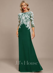JJ's House Giuliana Chiffon Maxi Dress