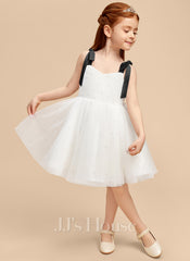 JJ's House Reva A-line Bow Tulle Dress