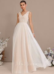 JJ's House Sheily A-line Sequins Tulle Dress