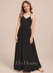 JJ's House Katia Junior A-line Chiffon Dress