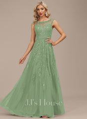 JJ's House Fontella A-line Sequins Tulle Dress