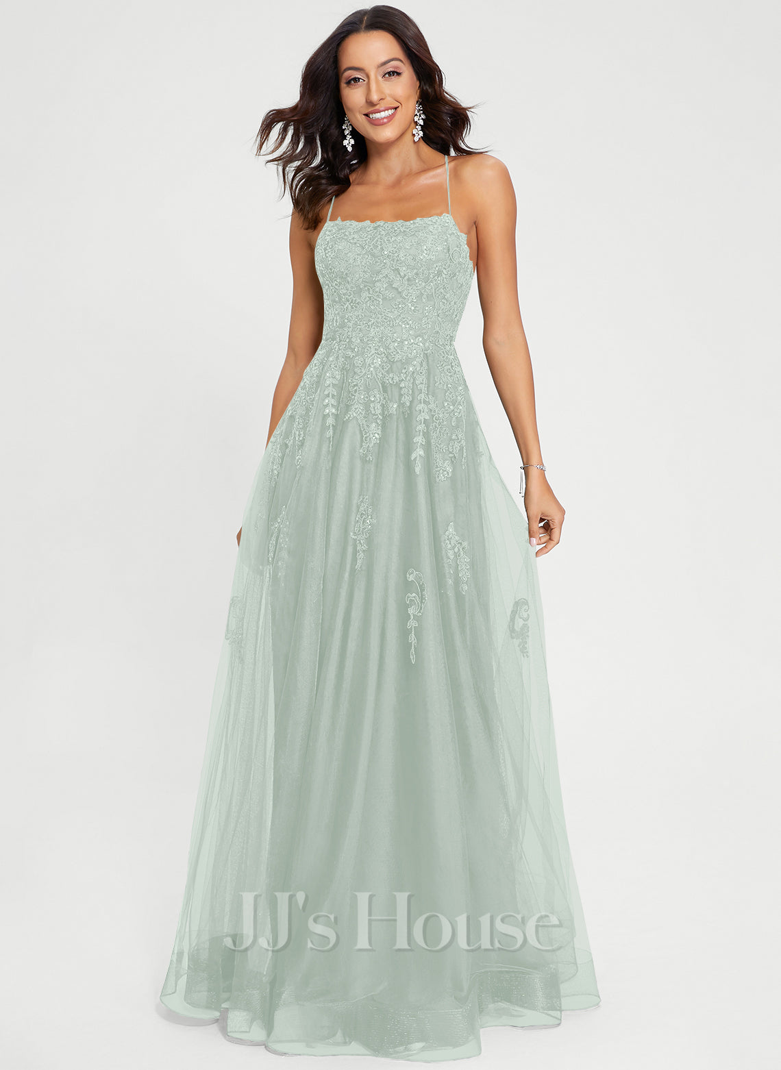 JJ's House Reya Cowl Floral Print Chiffon Maxi Dress